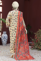 Almeerah Vol-3 Digital Printed Stripe Dora 3PC