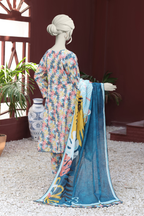 Almeerah Vol-3 Digital Printed Stripe Dora 3PC