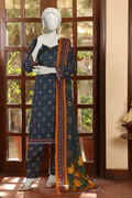 Almeerah Vol-3 Digital Printed Stripe Dora 3PC