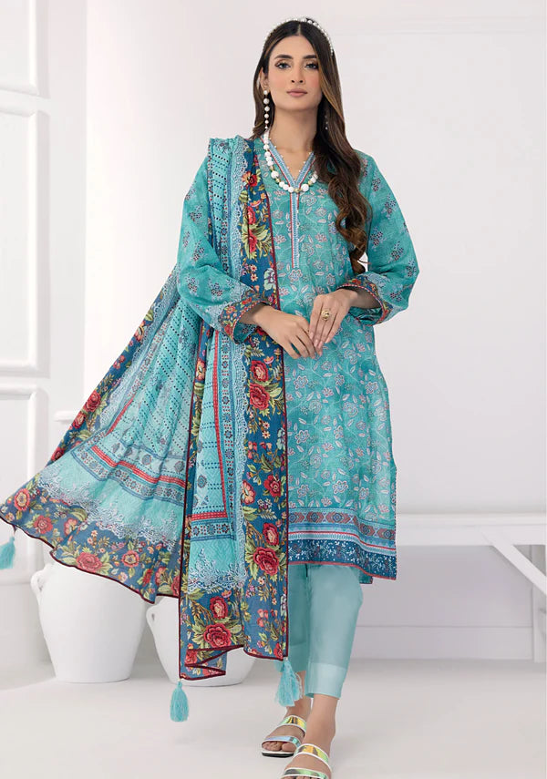 Lakhany Digital Printed Lawn 3PC