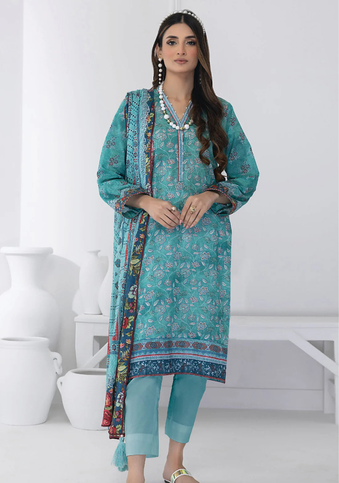 Lakhany Digital Printed Lawn 3PC