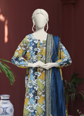 Almeerah Vol-3 Digital Printed Stripe Dora 3PC