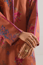 Unstitched Printed Lawn 3 Piece