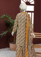 Almeerah Vol-3 Digital Printed Stripe Dora 3PC