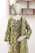 Almeerah Vol-3 Digital Printed Stripe Dora 3PC