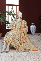 Almeerah Vol-3 Digital Printed Stripe Dora 3PC