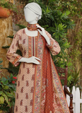Almeerah Vol-3 Digital Printed Stripe Dora 3PC