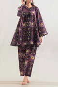 Unstitched Printed Warm Khaddar 2 Piece (Shirt/Trouser)