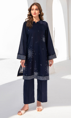 Jazmin - 3PC (Unstitched) Embroidered Lawn Suit - GKA7224