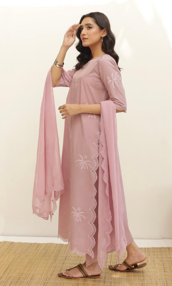 Zarghoon - 3PC (Unstitched) Embroidered Lawn Suit - ZR707