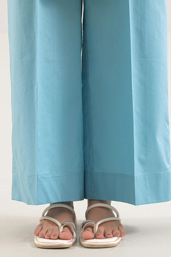 Unstitched Printed Strip Lawn 3 Piece