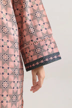 Unstitched Printed Royal Linen 2 Piece (Shirt/Trouser)