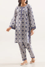 Unstitched Printed Royal Linen 2 Piece (Shirt/Trouser)
