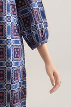 Unstitched Printed Royal Linen 2 Piece (Shirt/Trouser)
