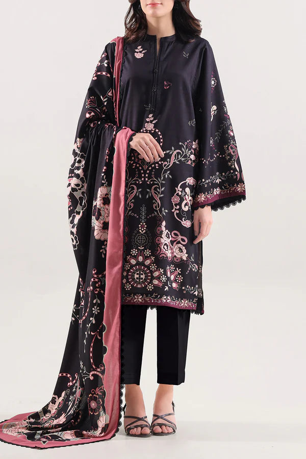 Unstitched Printed Linen 3 Piece