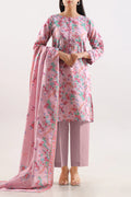 Unstitched Printed Warm Khaddar 3 Piece
