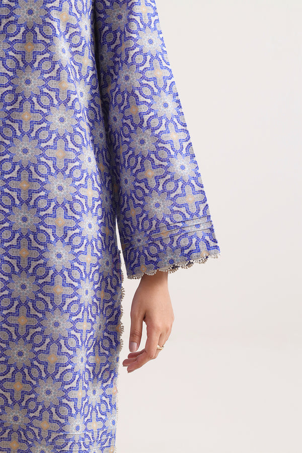 Unstitched Printed Warm Khaddar 3 Piece