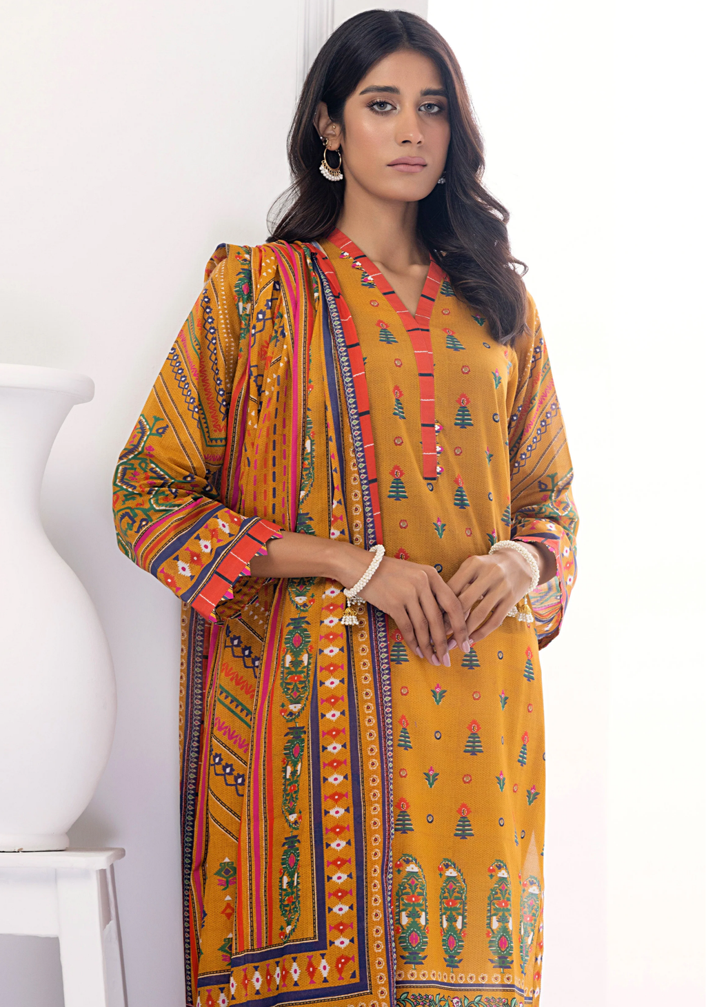 Lakhany Digital Printed Lawn 3PC