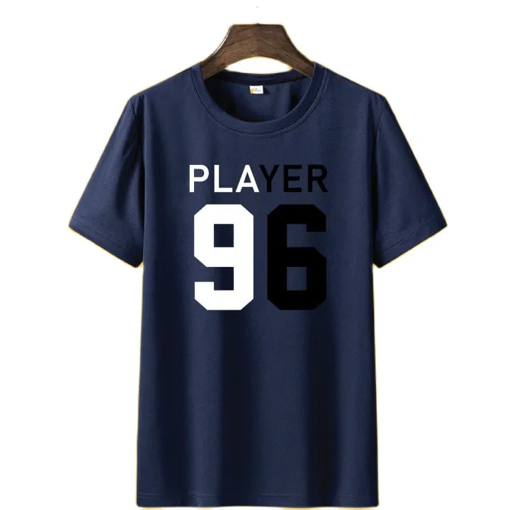 New Short Sleeves High Density Embossed Printed Tshirt For Men