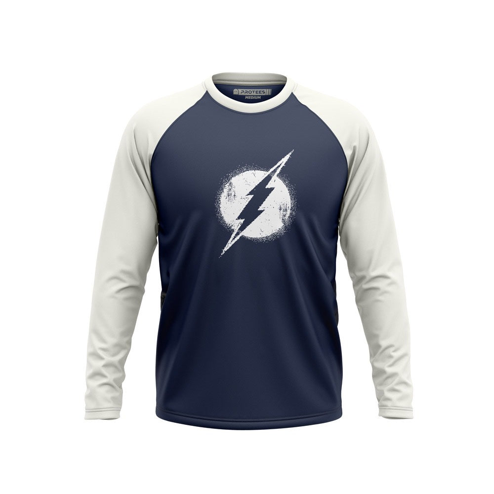 Flash Navy Off White Raglan Full Seleeves