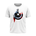 White Brave New World Captain America T-Shirt