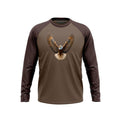 Two tone Brown Raglan Eagle Claw Full seleeves
