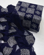 Elegant Teal Printed 3-Piece Lawn Suit with Dupatta