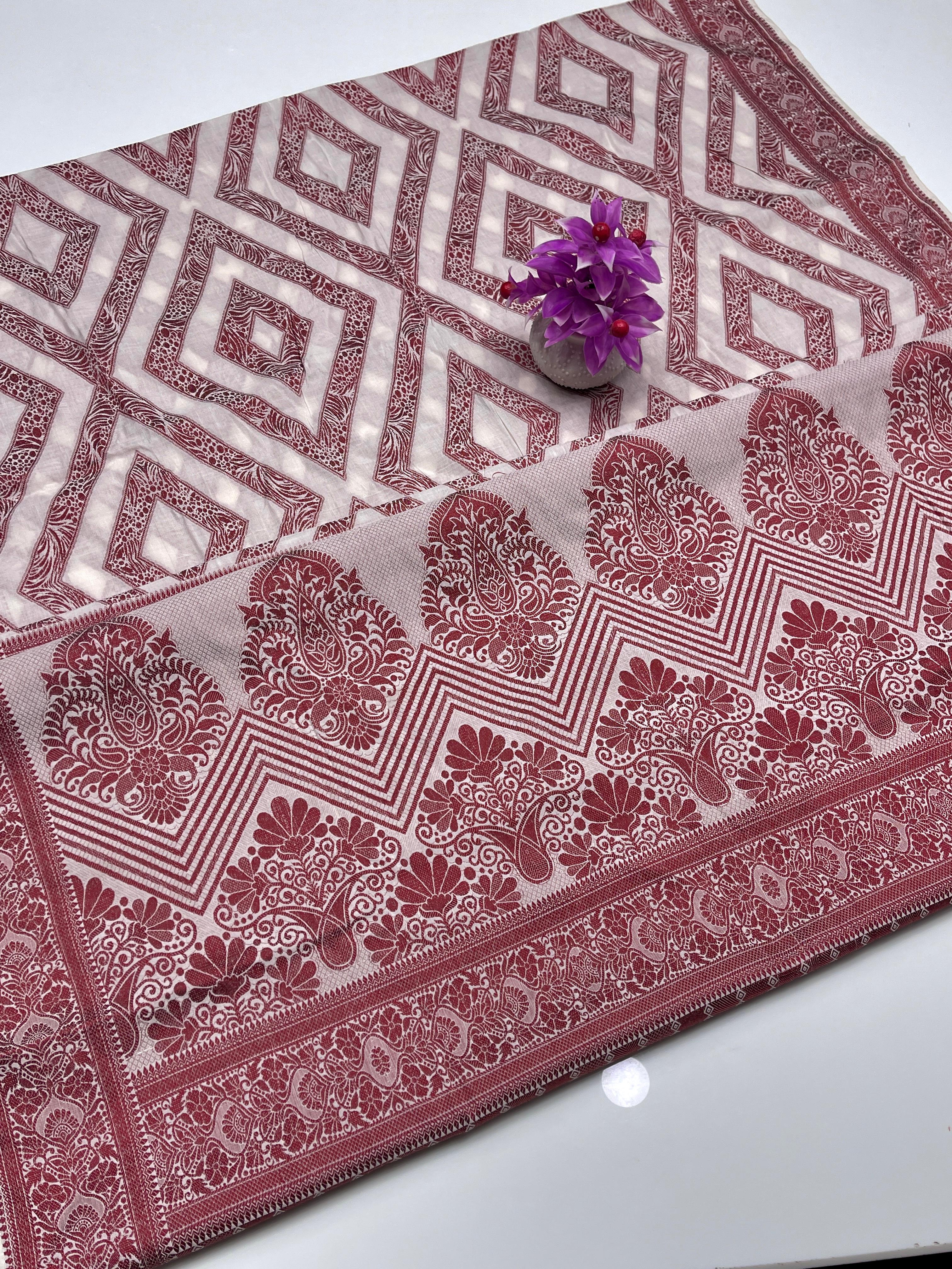 Elegant Printed 3-Piece Lawn Suit with Dupatta