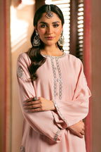 Dew Rose(Embroidered 2Pc Dress)