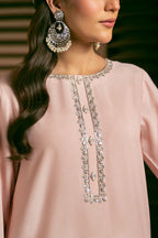 Dew Rose(Embroidered 2Pc Dress)