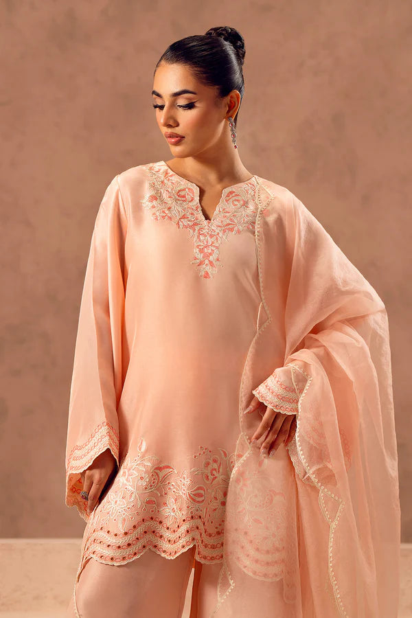 Crimson(Embroidered 3Pc Set)