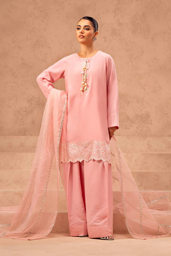 Rose(Embroidered 3Pc Set)