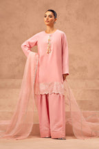 Rose(Embroidered 3Pc Set)