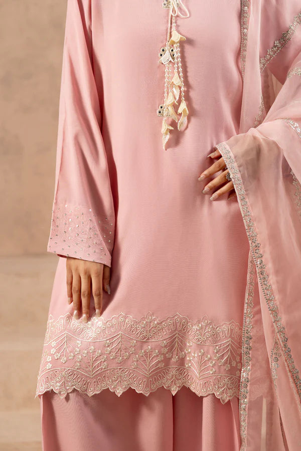 Rose(Embroidered 3Pc Set)