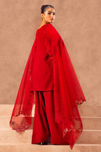 Blush Rose(Embroidered 3Pc Suit)