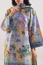 Unstitched Printed 3 Piece – in Lawn & Khaddar