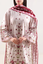 Unstitched Printed Linen 3 Piece