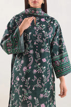 Unstitched Printed Cotton Khaddar 3 Piece