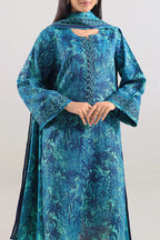 Unstitched Printed 3 Piece – in Lawn & Khaddar