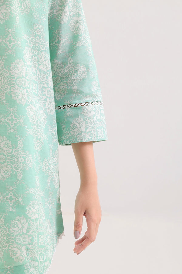 Unstitched Printed Warm Khaddar 3 Piece