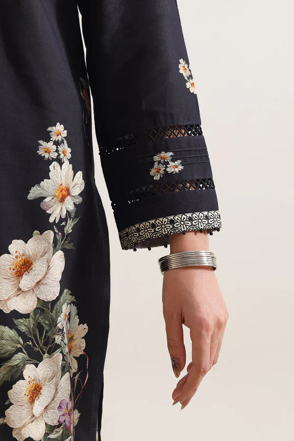 Unstitched Printed Warm Cotton 3 Piece