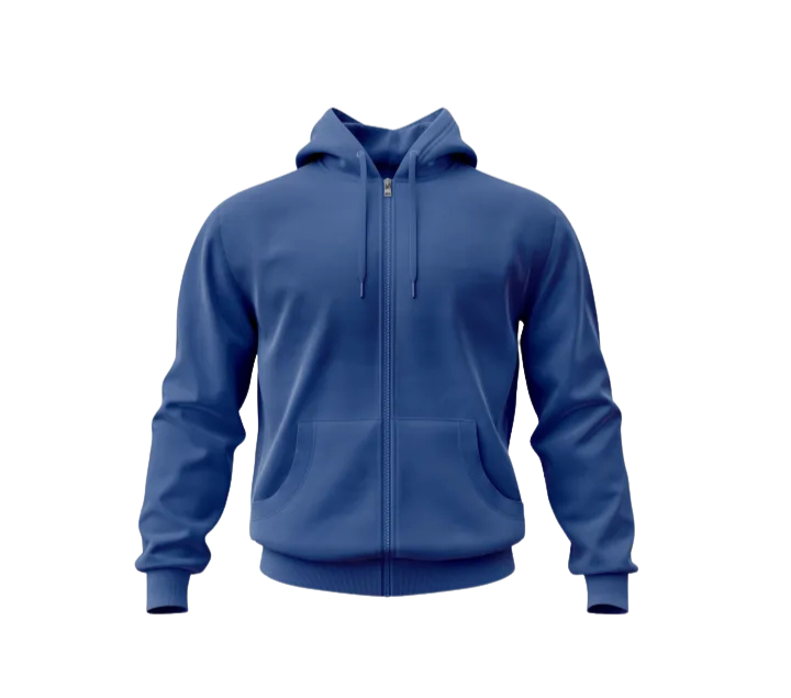 Plain Zipper Hoodie for Men & women
