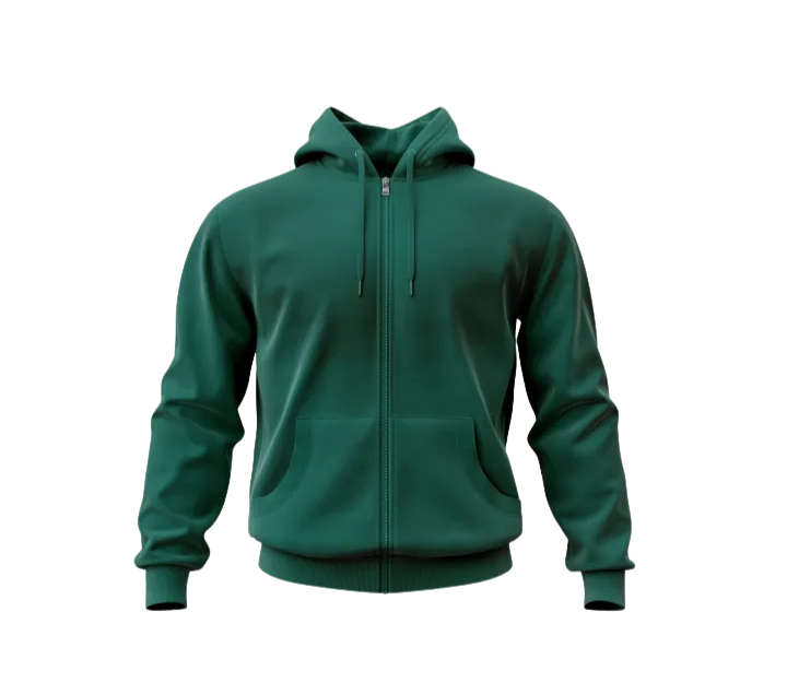 Plain Zipper Hoodie for Men & women