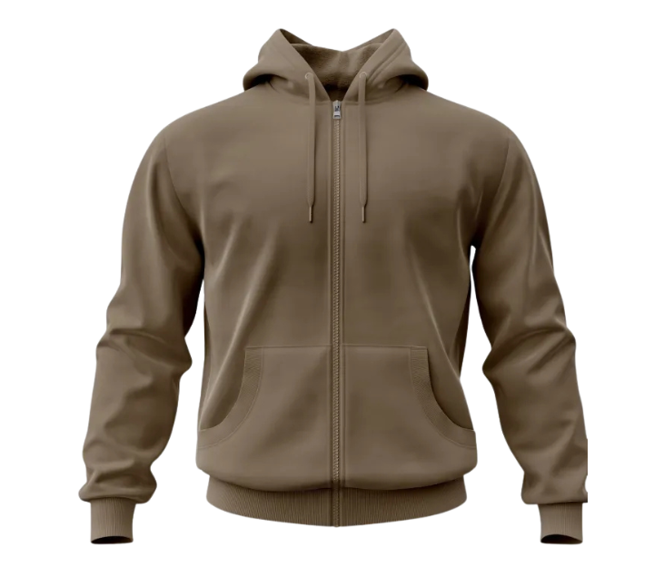 Plain Zipper Hoodie for Men & women