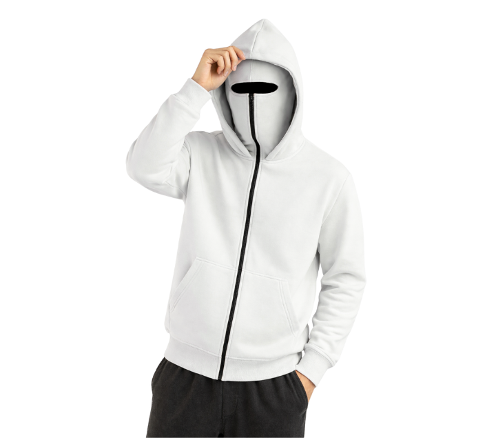 Ninja Balaclava Zipper Hoodie