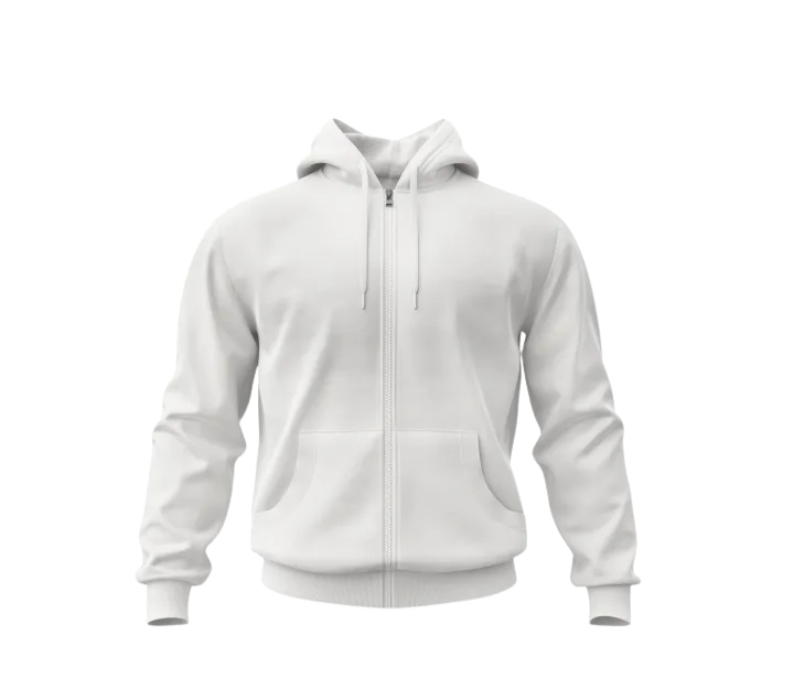 Plain Zipper Hoodie for Men & women