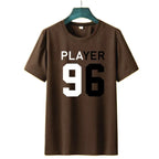 New Short Sleeves High Density Embossed Printed Tshirt For Men