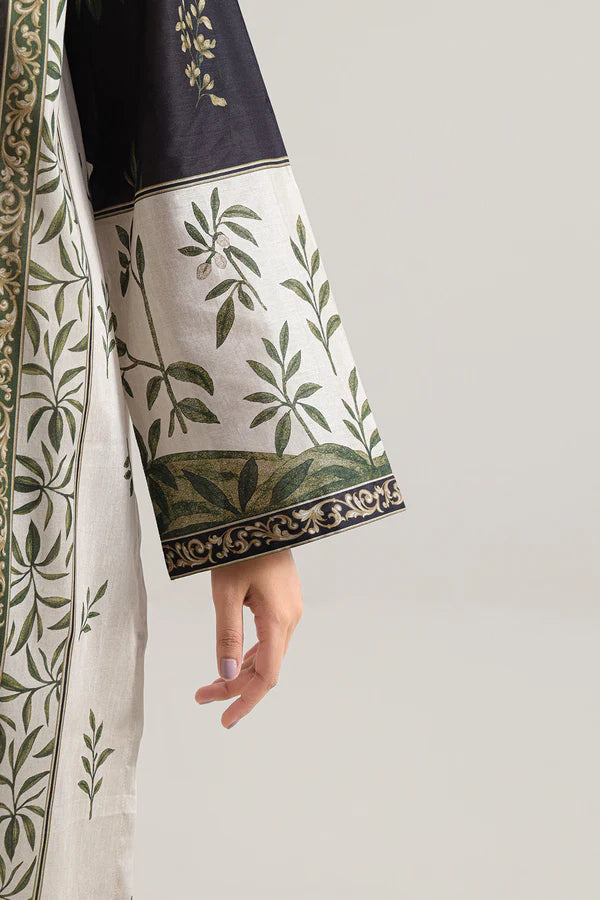 Unstitched Printed Lawn 3 Piece