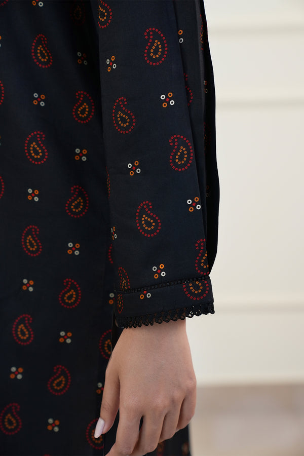 Unstitched Printed Lawn 3 Piece