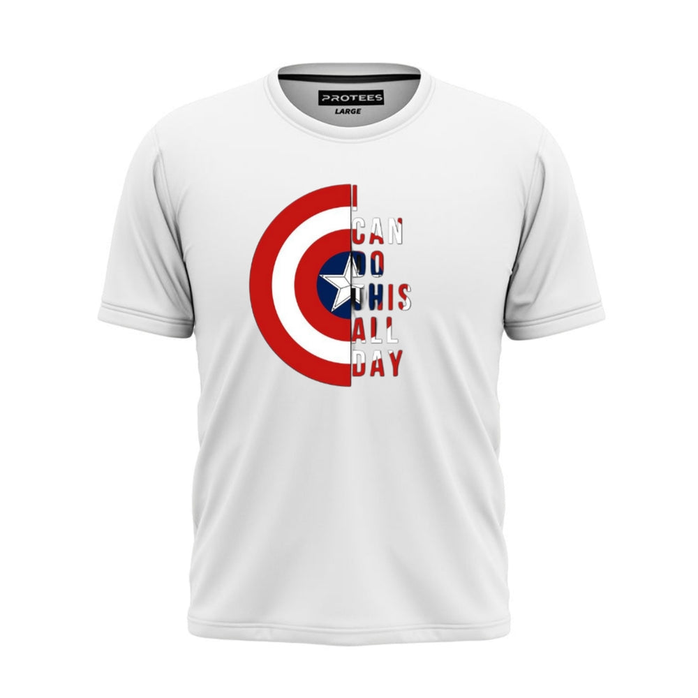 Captain America Can Do This All Day T-Shirt